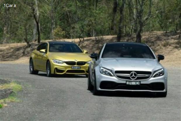 مرسدس C63 S COUPE AMG در برابر BMW M4